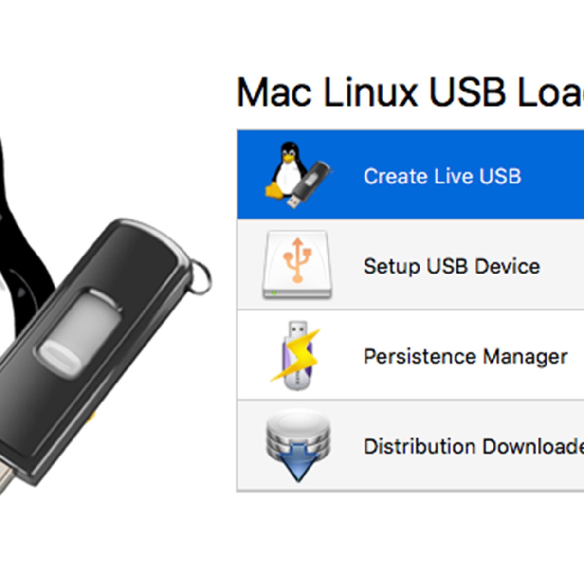 Create bootable usb drives on mac os x
