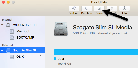 reinstall mac os x without disk